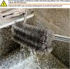 Grill Brush - 18'' Safe Wire BBQ Brush for Outdoor Grill, 3 in 1 Efficient Stainless Steel Grilling Cleaner, BBQ Accessories for All Grates