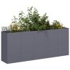 Planter Anthracite Cold-rolled steel Large Decorative Inlays