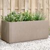 Garden Flower Box Light Brown