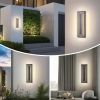 23.6 in Modern Long Outdoor Wall Lights Exterior Lights for House,LED Outdoor Wall Large Front Porch Light Fixture For Garage, garden