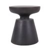 Outdoor LightWeight Concrete Side Table,Copper End Table