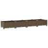 Raised Bed 63"x15.7"x9.1" Polypropylene