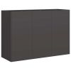 Planter Black Cold-Rolled Steel Large Planters Planter