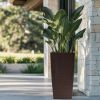 30 in Tall Large Flower Pots Planter with Self-Watering Drainage Holes&Inner Trays Indoor Outdoor Plant Pot with Drain Holes, Water Level Monitor