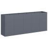 Planter Anthracite Cold-rolled steel Large Decorative Inlays