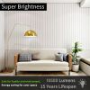 700W Equivalent Led Corn Light Bulb 2 Pack 10500 Lumens 5000K Daylight White Lamp E26/E39 Medium Mogul Base 70W Large Area Lighting for Outdoor Indoor