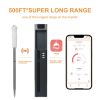 500 ft Wireless Meat Thermometer Digital, Bluetooth Meat Thermometer Wrieless for Beef Lamb Chicken Turkey