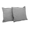 Pillow Tassel Hanging Chair Light Gray