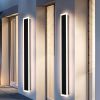 Exterior Wall Lights for House 2 Pack 60 Inch Long Strip Modern Outdoor Light Wall Fixture Sconce, Dimmable Outside Linear Exterior Lights