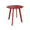 18'' Round End Table with Square Feet
