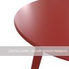 18'' Round End Table with Square Feet