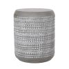 Outdoor LightWeight Concrete Side Table,MGO End Table